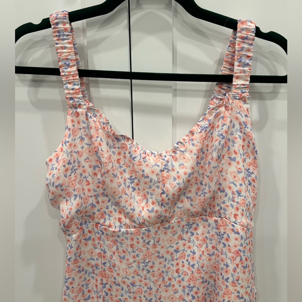 A&F Flirty Scrunchie Strap Dress, Size M - Picture 5 of 7